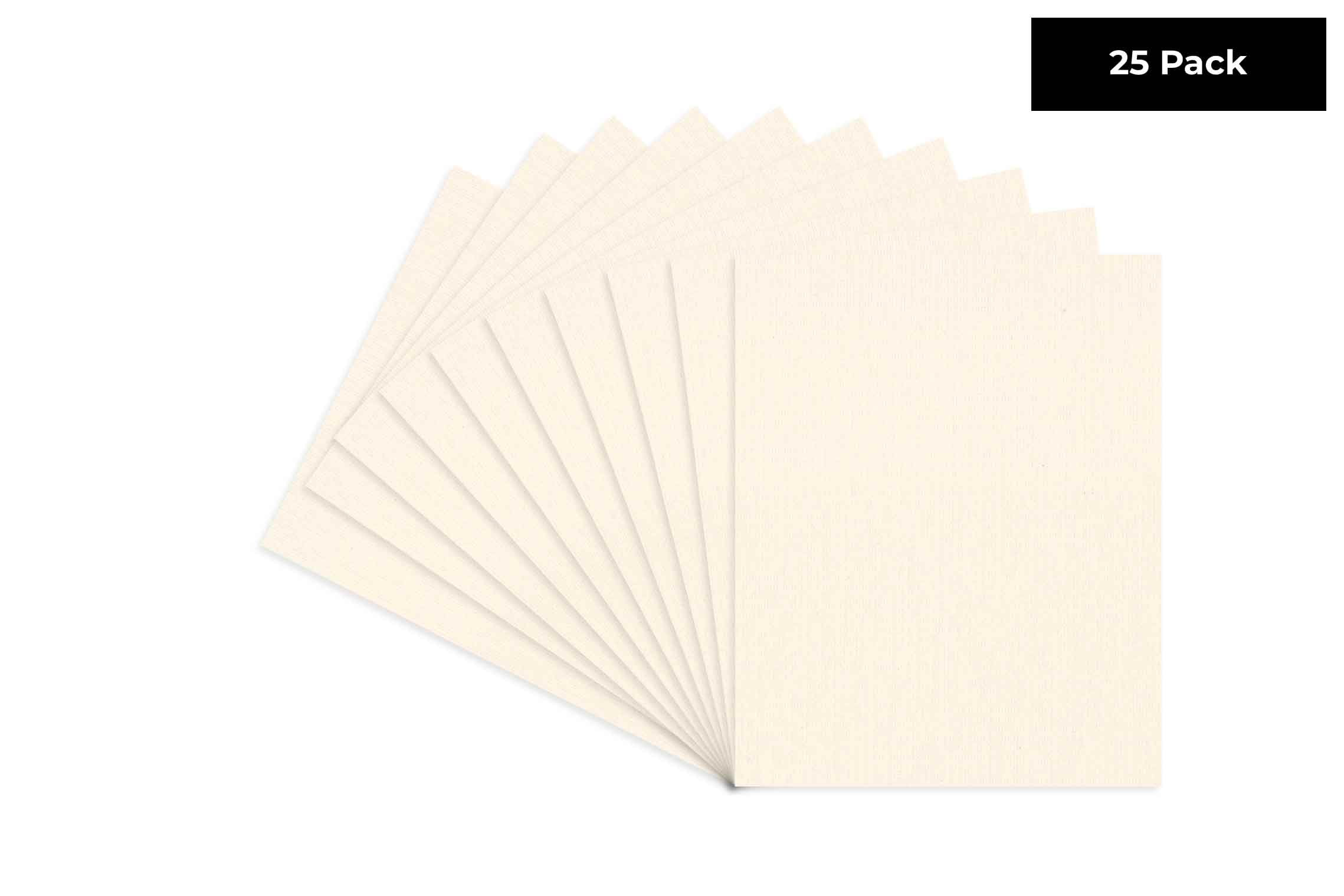 Textured Cream Acid Free 16x20 Backing Board Uncut Photo Mat Board