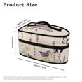 thumbnail image 6 of HELLHERO Lavender Daisy and Butterfly Polyester Steamer Storage Bag, Bag Only, 6 of 6