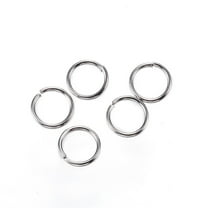 J071 - 500 pcs 304 Stainless Steel Open Jump Rings 5mm - 22 Gauge (0.6mm Thick) - High Quality - Tarnish Resistant!
