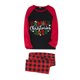 thumbnail image 2 of Blusa y pantalones con estampado a cuadros para hombre y papá, ropa familiar, pijamas, blusa y pantalones de poliéster, 2 of 3