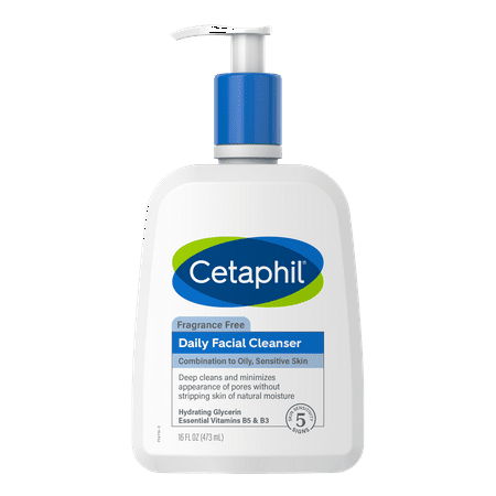 UPC 302993927402 product image for Cetaphil Daily Facial Cleanser for Sensitive  Combination to Oily Skin  16 oz | upcitemdb.com