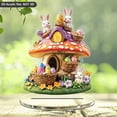thumbnail image 6 of HmNPlay Easter Bunny Egg 3D Acrylic Desktop Ornament - Kids Safe Home Decor with Non Slip Base, Spring Tabletop Display for Gift Basket & Holiday Decorating (Ready to Gift)​, 6 of 9