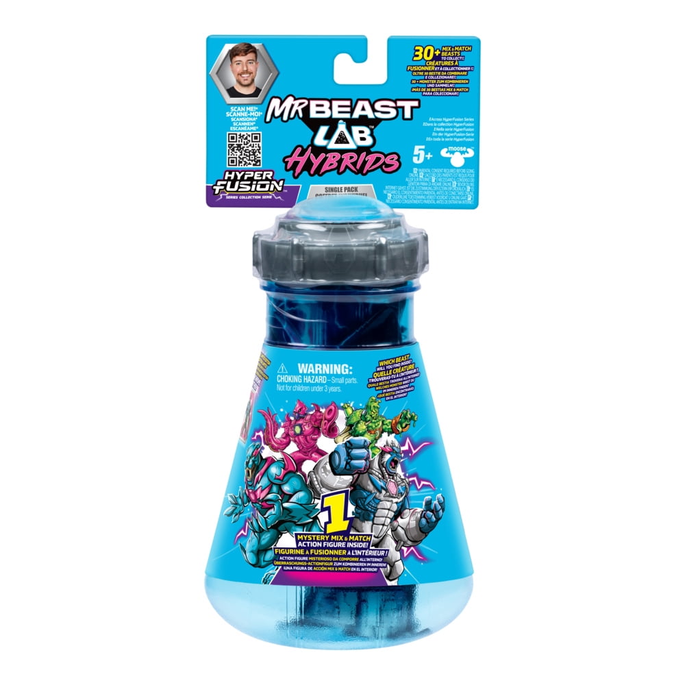 ミスタービーストLab Hyper-Charged Mystery Pack Mr. Beast Lab Swarms Mystery Pack Exclusive Mini Figures - Walmart.com