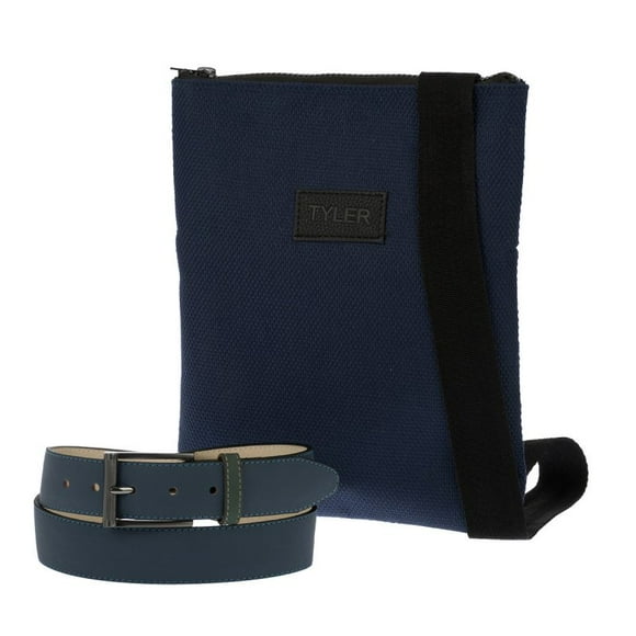 Paquete Crossbody y Cinturón Tyler color marino