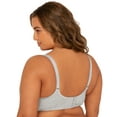 thumbnail image 4 of Fruit of the Loom Women's Fit for Me Collection: 2-Pack Plus-Size Unlined Underwire Bra-Cotton Comfort & Pinch-Free Straps, 4 of 4