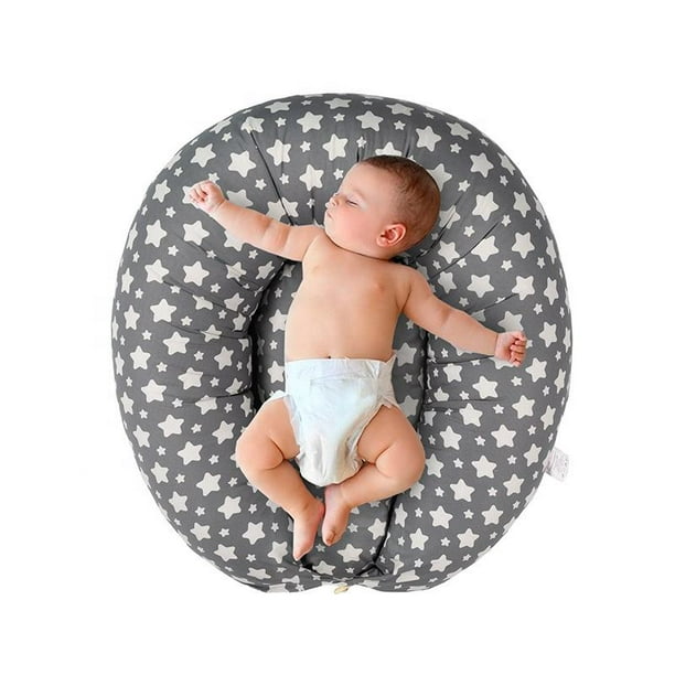 Chilling Home Almohadas de lactancia de cuerpo completo almohada para embarazo maternidad mujeres embarazadas imprescindibles para dormir con funda extraible gris Bodega Aurrera en linea