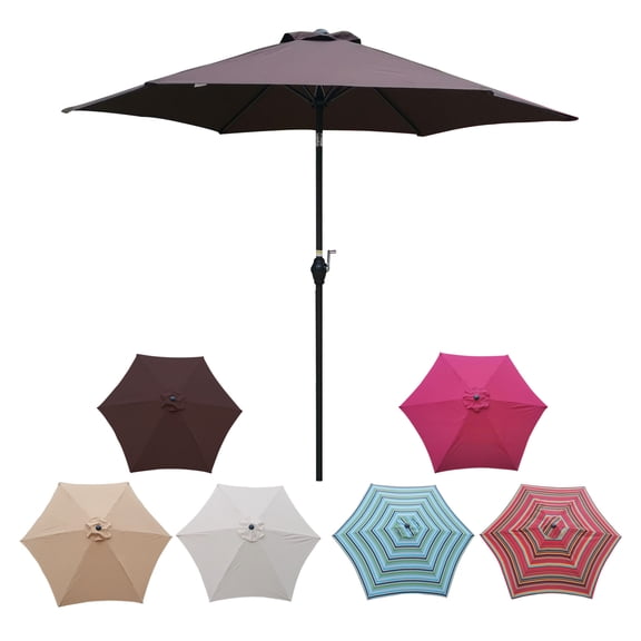 9FT UMBRELLA Chocolate