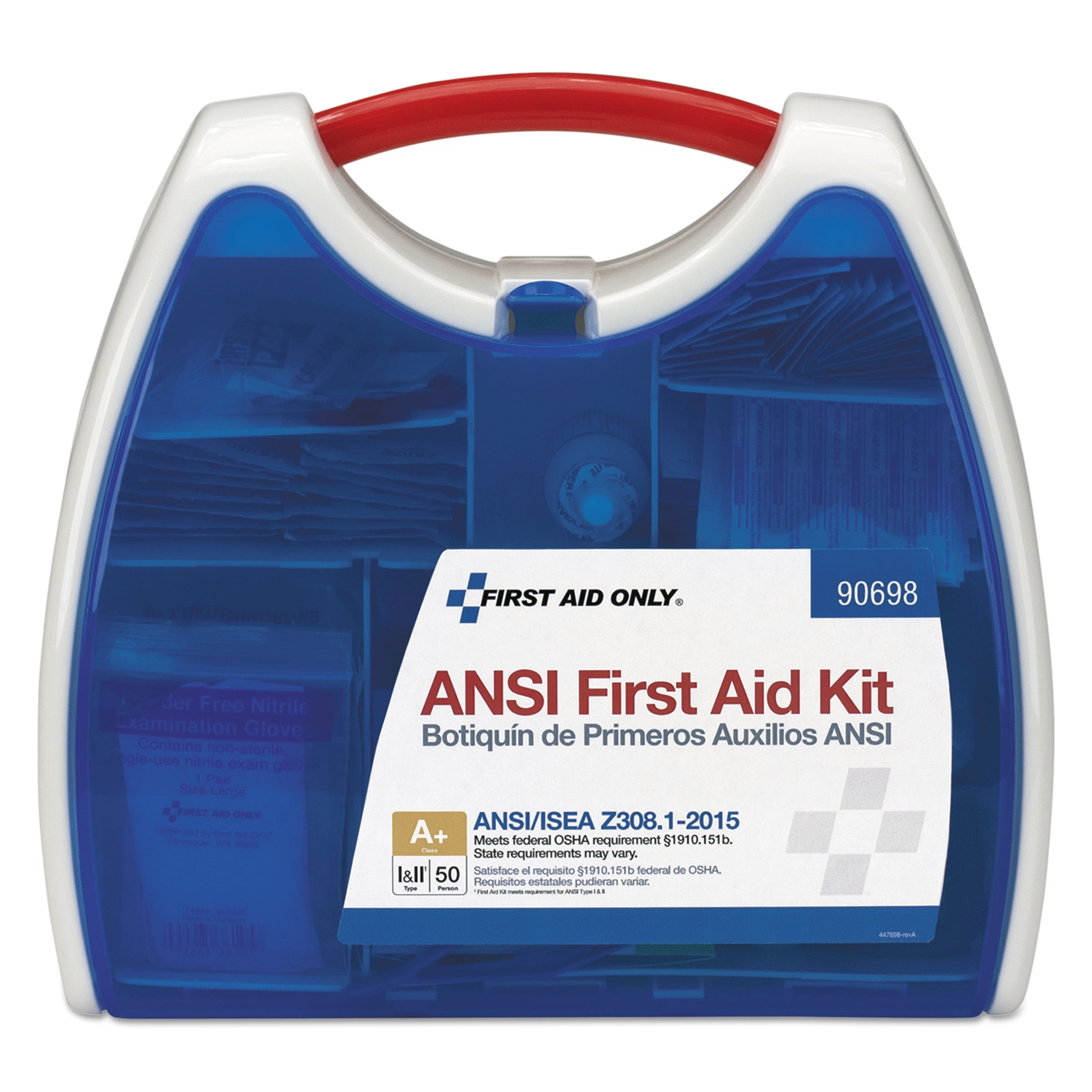 First Aid Only ReadyCare First Aid Kit for 50 People, ANSI A+, 238 Pieces -FAO90698