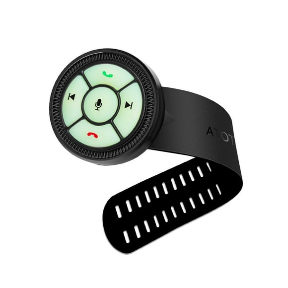 ATOTO Control Remoto para Volante de Automóvil con Botones Luminosos, Estilo Correa de Reloj, Inalámbrico para Estéreos Universales de Automóvil ATOTO