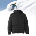 thumbnail image 3 of Heated Jacket, 3  Heating Coat Outdoor USB Electric Heating Jackets 11 Areas Heated Jacket Heatable Cotton Jacket For Men, 3 of 8