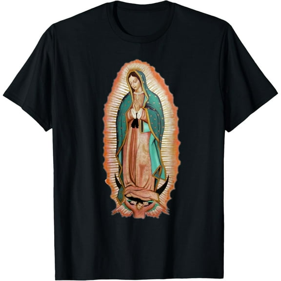 Our lady at Guadalupe T-Shirtmen and women can wear, black, white, gifts.S,M,L,XL,2XL,3XL,1818XL