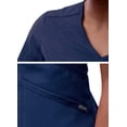 thumbnail image 4 of Adar Pro Scrubs For Women - Modern V-Neck Scrub Top - P7002 - Navy - XXS, 4 of 7