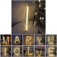 thumbnail image 2 of Coofit LED Neon Light Alphabet Letter Sign Neon Night Light Wall Decor for Home Holiday, 2 of 9