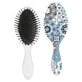 thumbnail image 2 of Hair Brush Boho Cushion Base Hair Brushes Touch Paddle Oval Hairbrush, 2 of 7