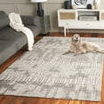 thumbnail image 3 of SAFAVIEH Abstract Alton Geometric Area Rug, Ivory/Dark Gray, 5' x 8', 3 of 11