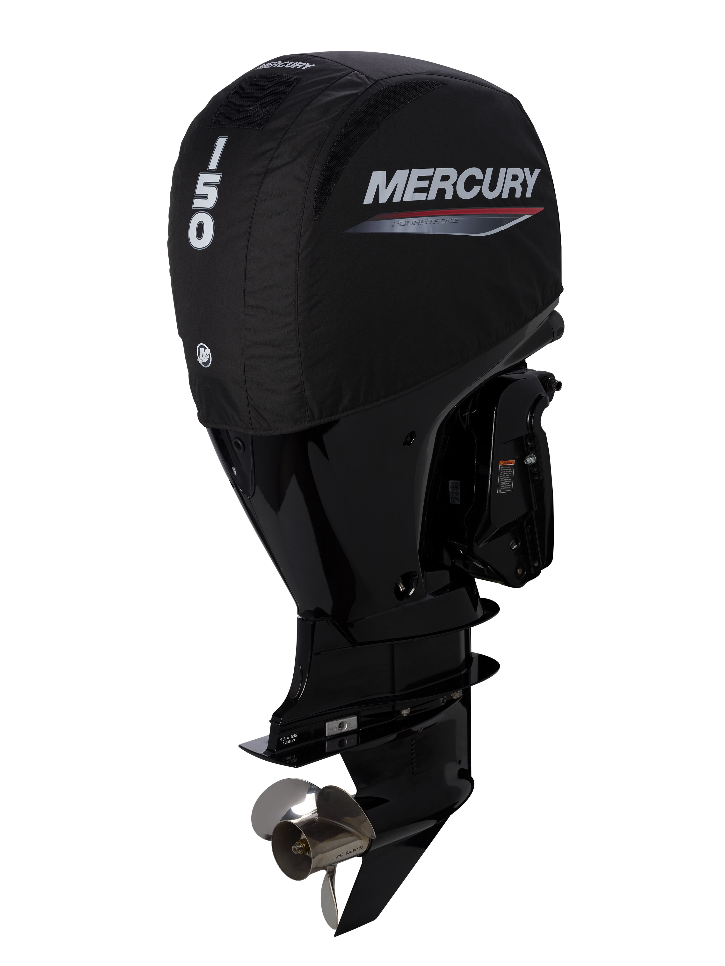 Mercury 8M0228531 150hp Pro XS Outboard Vented Splash Cover