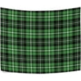 thumbnail image 2 of Coolnut St. Patrick's Day Plaid Tapestry Washable Polyester Art Wall Hanging Blanket for Living Room Bedroom Dorm Party, 90 x 60 Inch Home Decor Gifts, 2 of 7