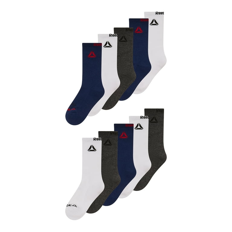 Reebok Boys Pro-Series Crew Socks, 10-Pack photo 2
