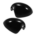 thumbnail image 1 of Unique Bargains Pair Rear View Mirror Cover Cap Replacement Gloss Black for BMW Mini Clubman R55 Hatchback Cooper R56, 1 of 6
