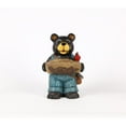 thumbnail image 5 of HI-LINE GIFT LTD BEAR HOLDS BIRD BATH WITH CARDINAL, 5 of 5