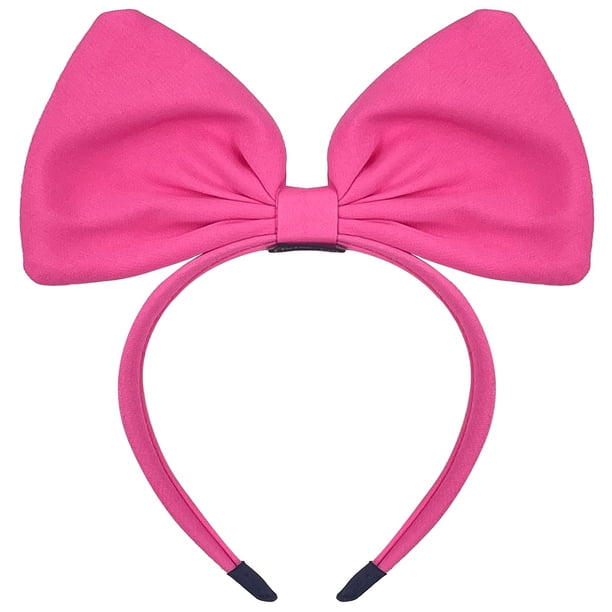 Diadema con lazo Diadema con lazo rojo Aro para el pelo con lazo grande de Navidad Decoración de fiesta para niñas lindas Tocado Disfraz de Cosplay de Navidad Tocado para la cabeza Maquillaje de Hallo