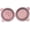 Pink, variant on Dog Travel Bowl Portable, Collapsible Silicone Slow Feeder for Fast Eaters, Anti-Choke Pet Food Dish with Non-Slip Base, Outdoor Camping & Hiking for Slow-Feeding Outdoor Food Dispenser Breeds