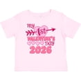 thumbnail image 3 of Inktastic My First Valentine 2026 Heart and Arrow Boys or Girls Baby T-Shirt, 3 of 5
