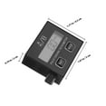 thumbnail image 2 of SOPOTUTU Small Engine Tachometer Digital Display for Motorbike Atv Chainsaw Lawn Mower with Timer Black, 2 of 6
