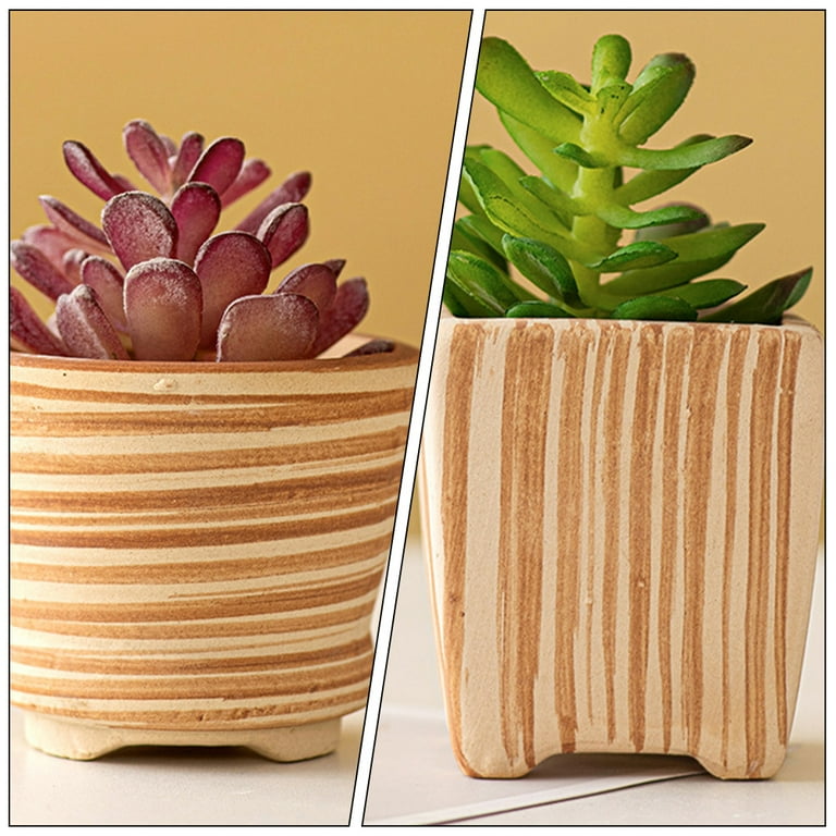 wall planter wooden Frame Wall Planter + Pot
