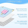 thumbnail image 4 of Ironing Mat Portable Ironing Blanket for Table Top Travel Ironing Pad for Washer Dryer 27.6" x 47.2" Pink Ice Cream Pattern, 4 of 6