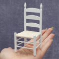 thumbnail image 2 of 1/12 Scale Chair Dollhouse Decor Dollhouse Stool Wood Scene Model heqiyong LED, 2 of 2