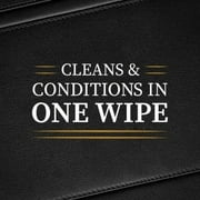 Lexol Leather Quick Care Wipes, 28-Count Pack of Leather Care Wipes
