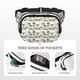 thumbnail image 5 of Easygdp Flamingo Palm Trees Fanny Packs para Mujeres y Hombres, Bolsa de Cinturón, Bolsos de Cruz para Trabajo/Correr/Senderismo, 5 of 9