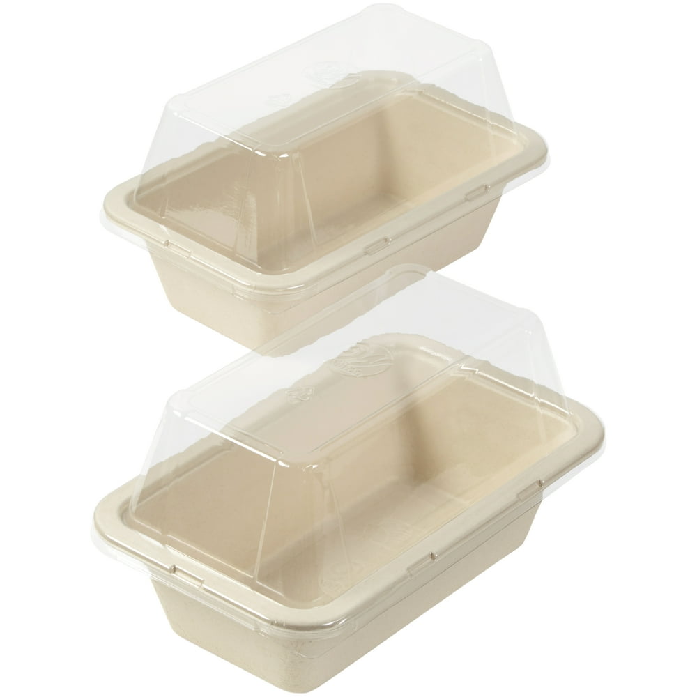 Wilton Disposable Loaf Baking Pans With Lids 2 Count Walmart