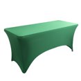 thumbnail image 1 of [6 pies] Funda para mesa de patio elástica rectangular, ajustada, lavable y resistente a las arrugas para eventos, bodas, banquetes y fiestas, 1 of 6