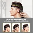 thumbnail image 2 of Silicone Haircut Band Hair Line Template Skin Safe Guide-- Trimming Shaving X6A3, 2 of 8
