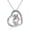 1-Dad Daughter Necklace, variant on Mother Daughter Necklace 925 Sterling Silver Daughter Necklace from Mom Crystal Pendant Daughters Birthday Gifts from Mom