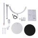 thumbnail image 2 of 16 Inch 2 In 1 Beauty Light Eyelash U-Shaped Light Plug,B, 2 of 5