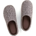 thumbnail image 2 of ULTRAIDEAS Men's Lightweight Cotton Slippers with Memory Foam and Soft Sole, 2 of 5