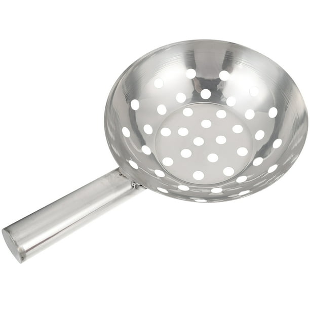 Colador de 1pc Colador de acero inoxidable de acero inoxidable a prueba de moldeado a prueba de herrumbre (plata)