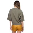 thumbnail image 4 of Boxy Button Down Shirt M, 4 of 11