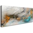 thumbnail image 1 of Arte mural en lienzo de paisaje: muelle junto al lago al atardecer. Cuadro enmarcado para decorar salón, dormitorio, cocina y oficina, 1 of 6