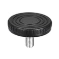 thumbnail image 5 of Uxcell Adjustable Feet 20 x 20mm Hardware Knobs Inserts Matte Black 4 Set, 5 of 7