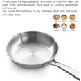 Fortune Candy Stainless Steel Frying Pan, 3ply Skillet, Induction