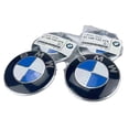 thumbnail image 1 of Capuchon Logo BM-W Remplacement Logo 82mm+74mm Capuchon 51148132375 - pour Tous les Modèles, 1 of 4