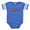 Royal Blue, variant on CafePress - Gem Zodiac Capricorn Garnet - Cute Infant Baby Football Bodysuit