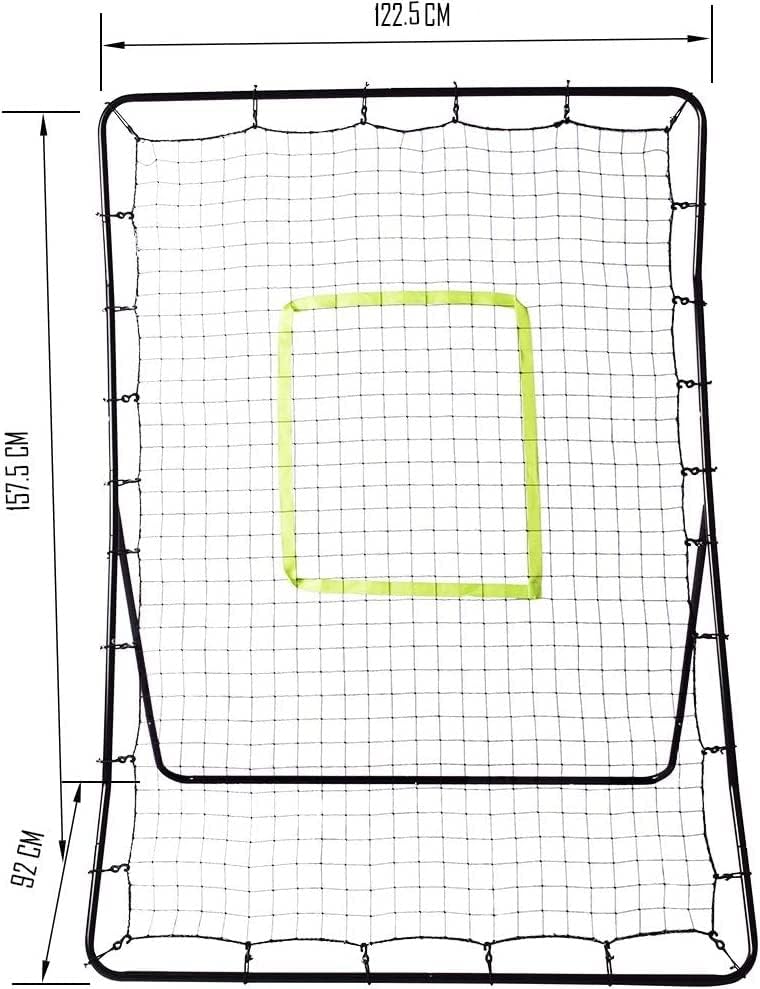 OYE Baseball Rebound Net - Bigger Baseball Pitching Net - Baseball Softball Rebounder - Rebound Trainer for Kids and Adults - Pitcher Throwing Practice Trainer