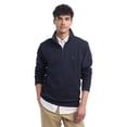 thumbnail image 1 of Sudadera Tommy Hilfiger para hombre, talla grande y alta, cuello alto y cremallera 1/4, 1 of 4