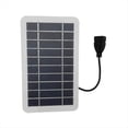 thumbnail image 2 of Tablero de Carga Solar Portátil Cargador USB Solar Resistente Al Agua Adecuado para Viajes Al Aire Libre y Camping Fuente de Alimentación Móvil, 2 of 10
