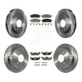 thumbnail image 1 of CMX Front Rear Disc Brake Rotors and Ceramic Pads Kit for Car Ford F-150 Lincoln Mark LT 4WD K8C-100796, 1 of 11